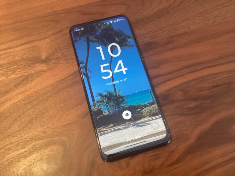Motorola moto g64 5G のロック画面